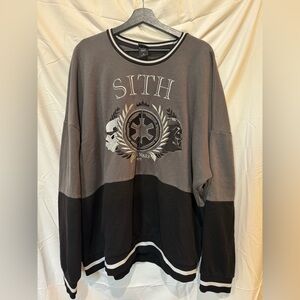 2/$20 VGUC Her Universe Star Wars Sith Crewneck - 3X